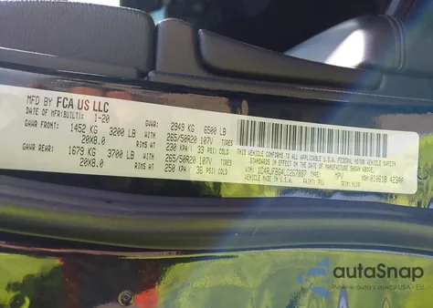 2020 Jeep Grand Cherokee Limited X 4X4 from USA, damaged, VIN 1C4RJFBG4LC267887